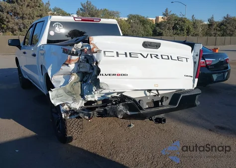2025 Chevrolet Silverado 1500 4Wd Short Bed Custom Trail Boss from USA, damaged, VIN 3GCPKCEK9SG134363